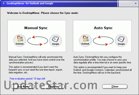 DesktopMirror for Outlook and Google 5.0.0.1511