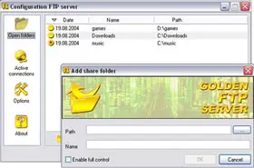 Golden FTP server 5.0