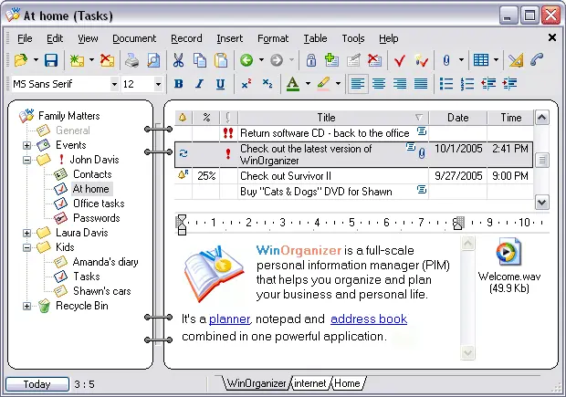 WinOrganizer 4.4.Build.1900