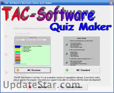 Multiple Choice Quiz Maker 18.2