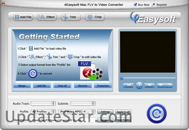 4Easysoft Mac FLV to Video Converter 3.2.16