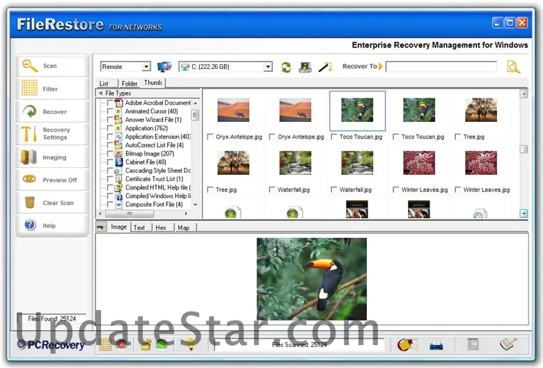 FileRestore for Networks
