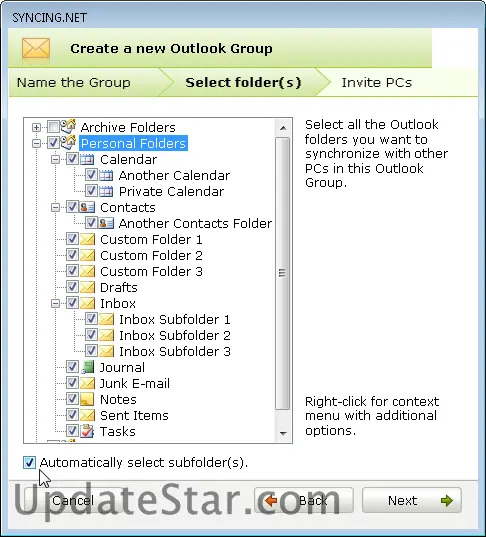 SYNCING.NET for Outlook 5.0
