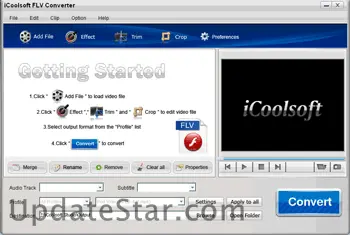 iCoolsoft FLV Converter 3.1.10