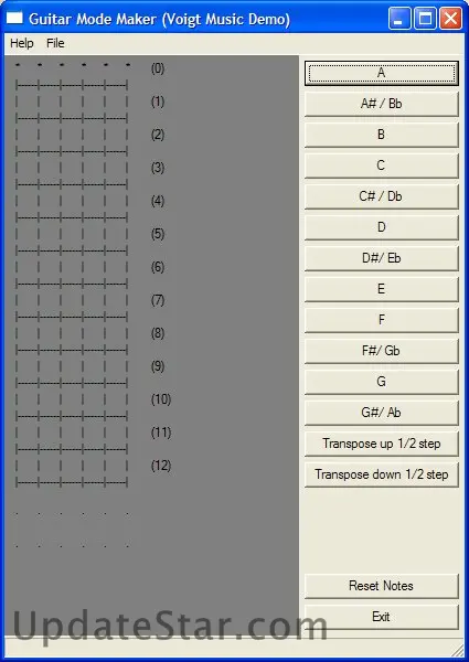 Guitar Mode Maker 2.7