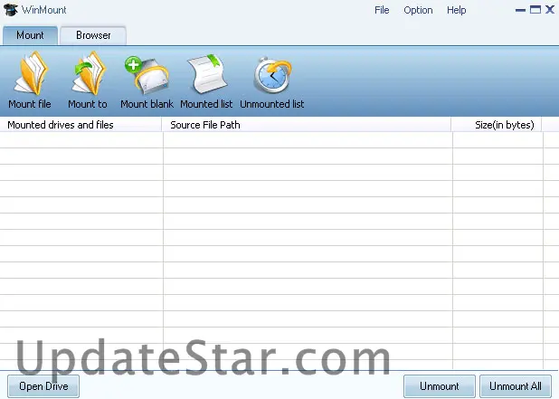 WinMount Free Edition 3.5.1018