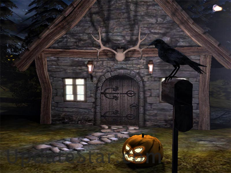 Halloween Graveyard 3D Screensaver 1.2