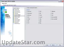 EMS Data Export 2007 for MySQL 3.3