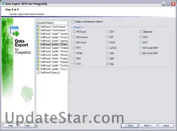 EMS Data Export 2007 for PostgreSQL 3.3