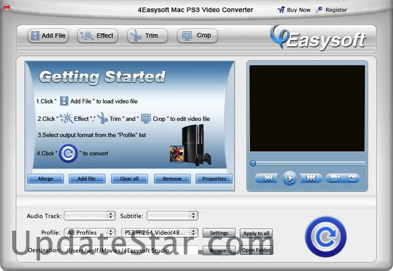 4Easysoft Mac PS3 Video Converter 3.1.10