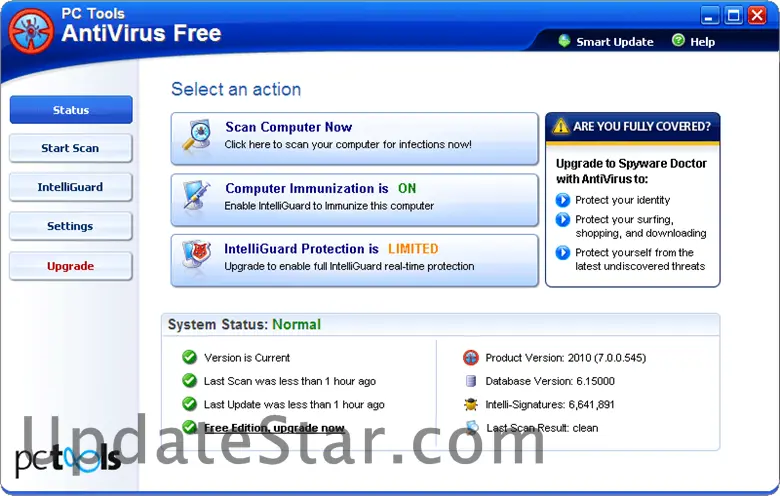 PC Tools AntiVirus 9.1.0.2898