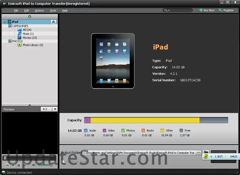 Emicsoft iPod to Computer Transfer 3.1.36