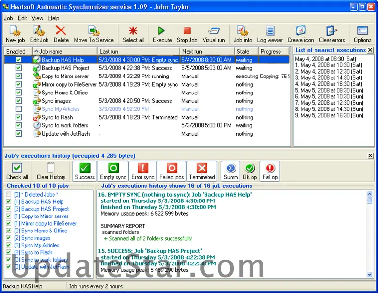 Heatsoft Automatic Synchronizer 1.8