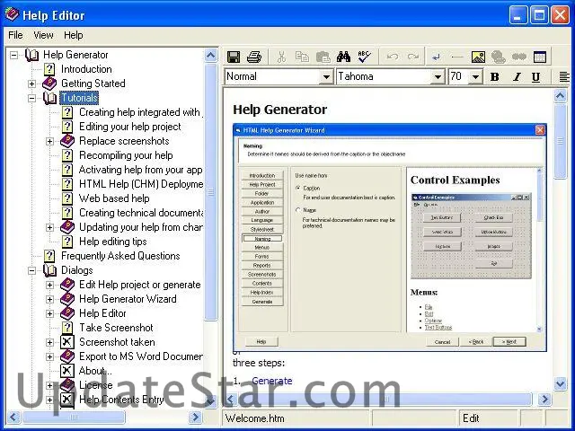 Help Generator for Visual Studio 2003 4.0