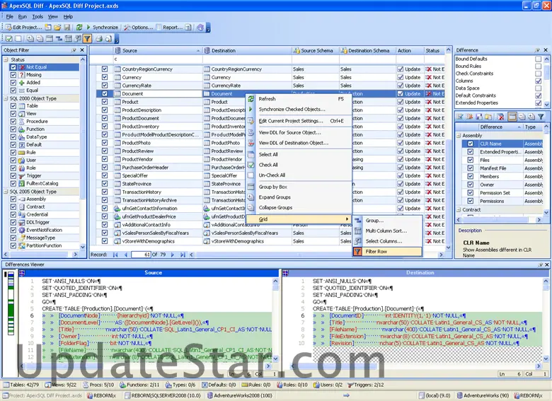 Apex SQL Diff