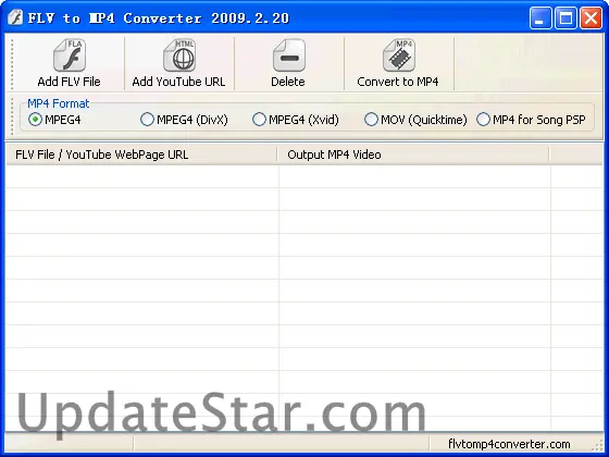 FLV to MP4 Converter