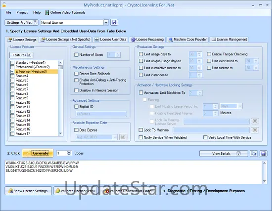 CryptoLicensing For .Net