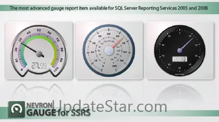 Nevron Gauge for SSRS 2022.1