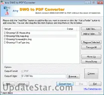 DWG to PDF Converter 2010.5
