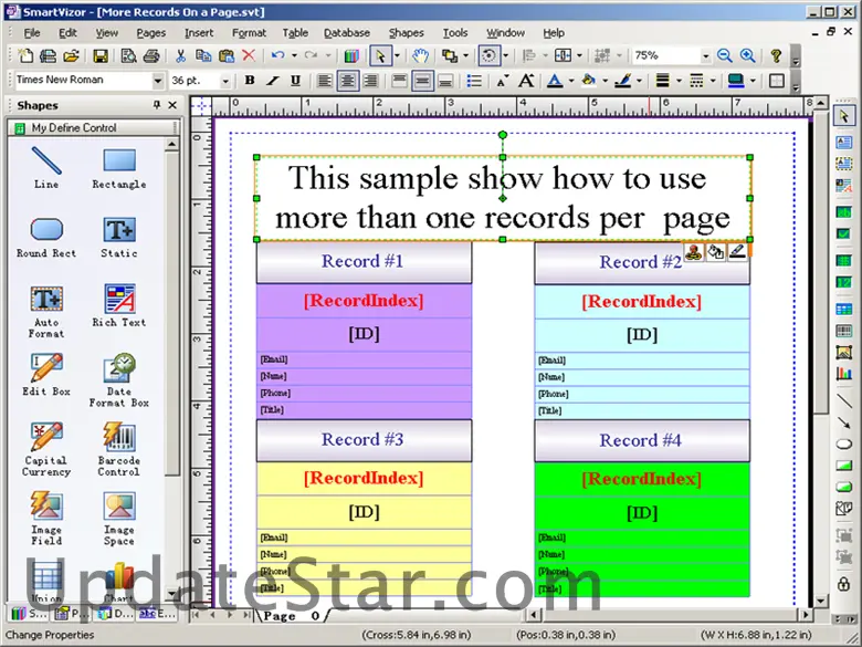 SmartVizor Variable Label Print Software 40.1.230.717