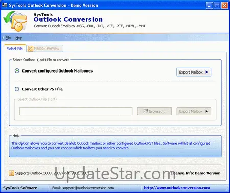 Outlook Email Converter