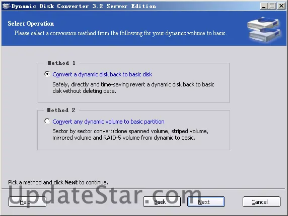 Dynamic Disk Converter Server Edition 3.2