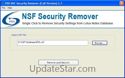 Erase NSF Security 2.1