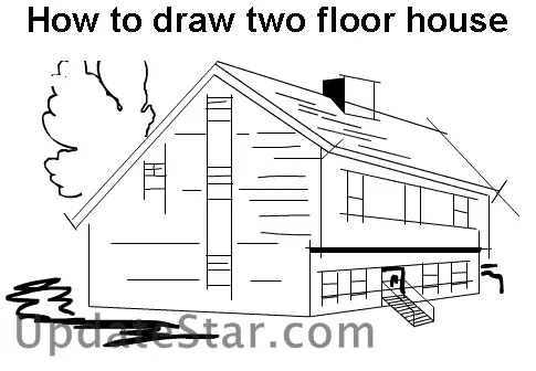 How to draw a house B 12.21