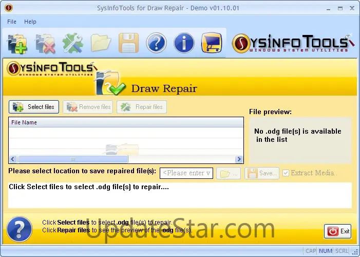 SysInfoTools Draw Repair 1.1