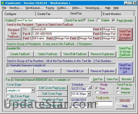 FaxAmatic 22.03.01