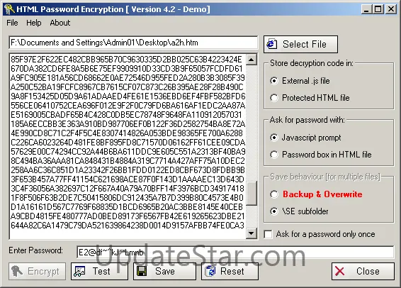 HTML Password Encryption 4.20.2
