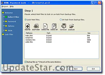 HTML Password Lock 5.3