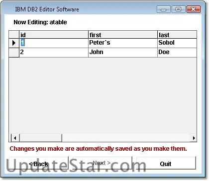 IBM DB2 Editor Software 7.0