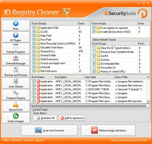 ID Registry Cleaner 1.2