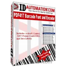 IDAutomation PDF417 Font and Encoder 8.1