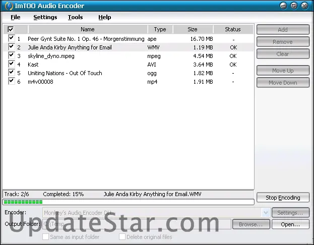ImTOO Audio Encoder 6.3.0.805