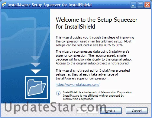 InstallAware Setup Squeezer for InstallShield 1.0