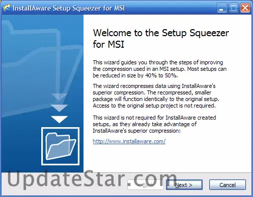 InstallAware Setup Squeezer for MSI 1.0