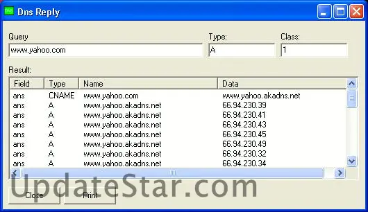 Interactive DNS Query 1.2