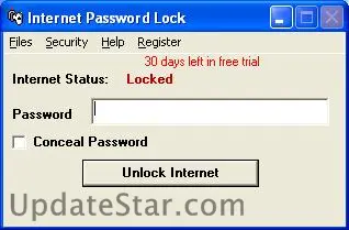 Internet Password Lock 9.2