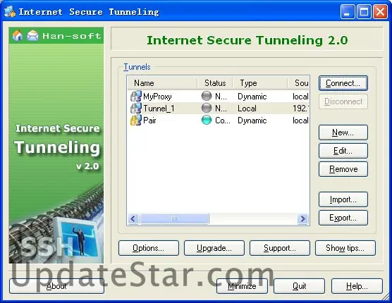 Internet Secure Tunneling 2.0.0.244