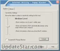 Internet Utility - Popup Blocker 2.10