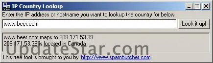 IP Country Lookup 1.0