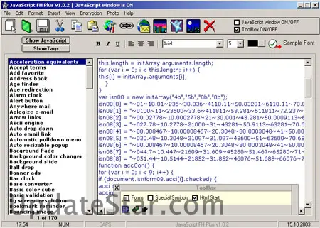 JavaScript FH Plus 1.0.5