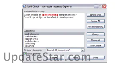 JavaScript Spell Check 2.4