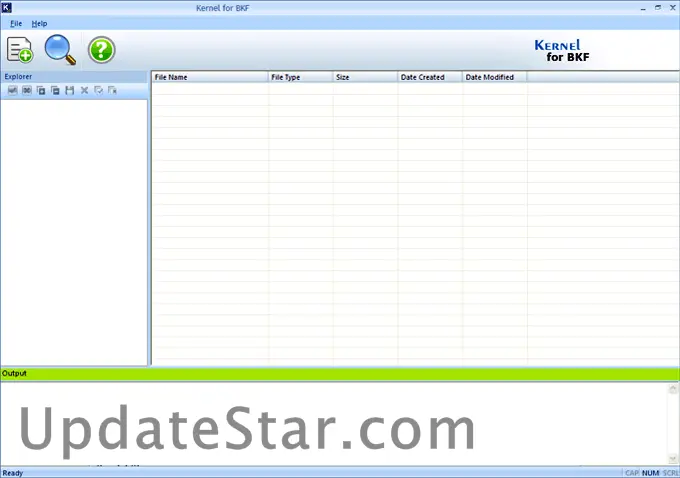 Kernel BKF - Corrupt Backup File Repair 15.10