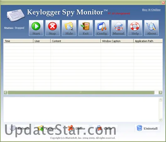Keylogger Spy Monitor 2008 9.87