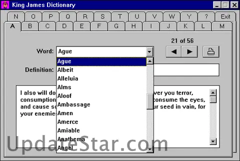King James Dictionary 2.7