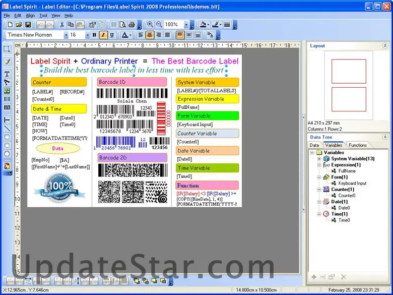 Label Spirit Professional (10-User) 7.0.31