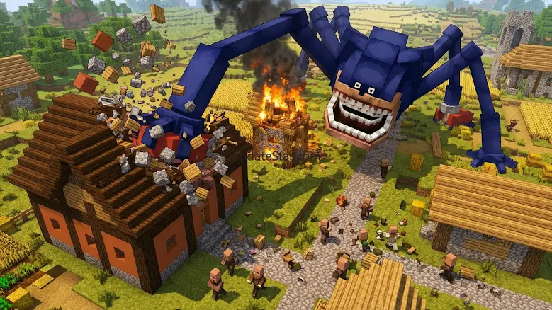 Shin Sonic: Craft Battle World